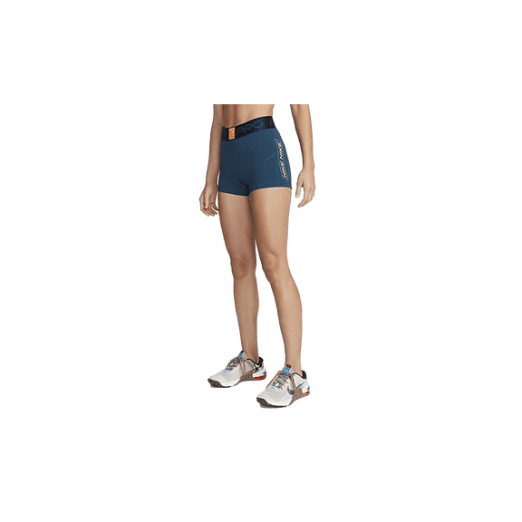 NIKE WOMENS 3" MID RISE COMPRESSION SHORTS Womens "Blue" DQ5599 460 DQ5599 460 from Stadium Goods