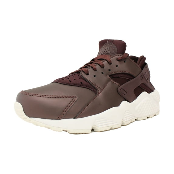 NIKE WOMENS AIR HUARACHE RUN PREMIUM SZ 7.5 METALLIC MAHOGANY WHITE AA0523 202