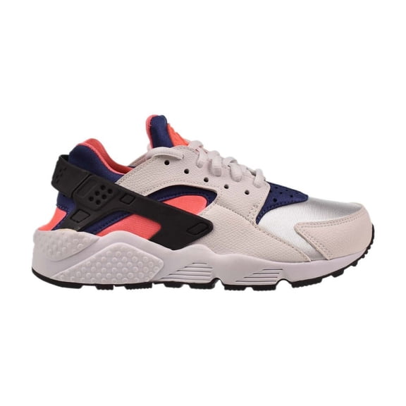 NIKE WOMENS AIR HUARACHE RUN SZ 5 WHITE HOT LAVA BLUE LEGEND 634835 103