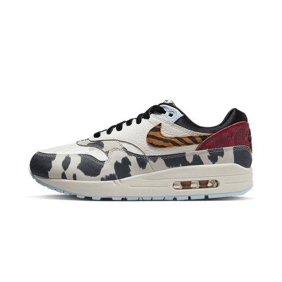 NIKE WOMENS AIR MAX 1 '87 MNS Womens "Tiger Swoosh Cow Print" FD0827 133 FD0827 133 from Stadium Goods