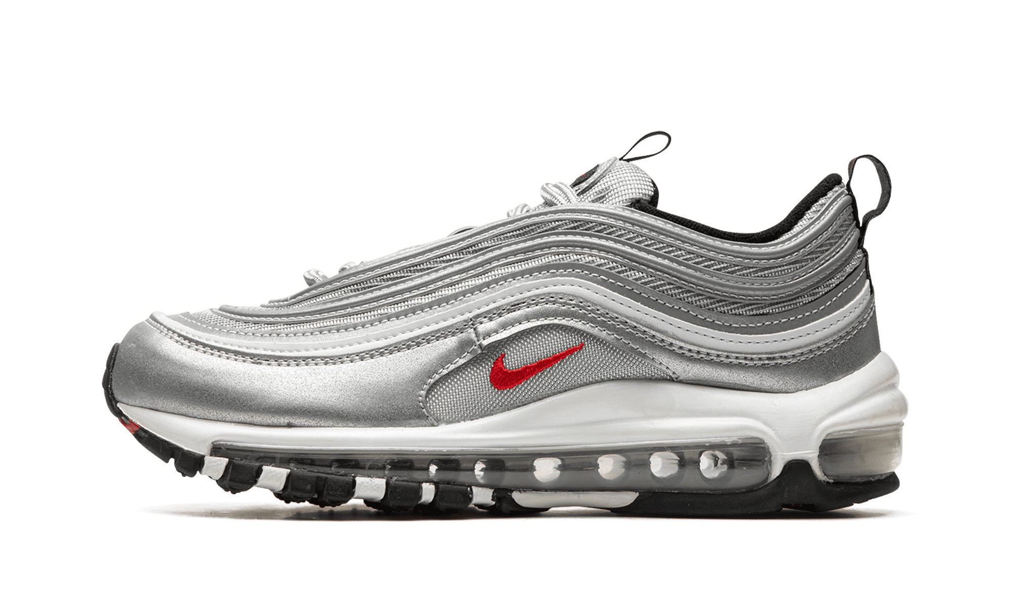 NIKE WOMENS AIR MAX 97 OG MNS Womens "Silver Bullet" DQ9131 002 DQ9131 002 from Stadium Goods