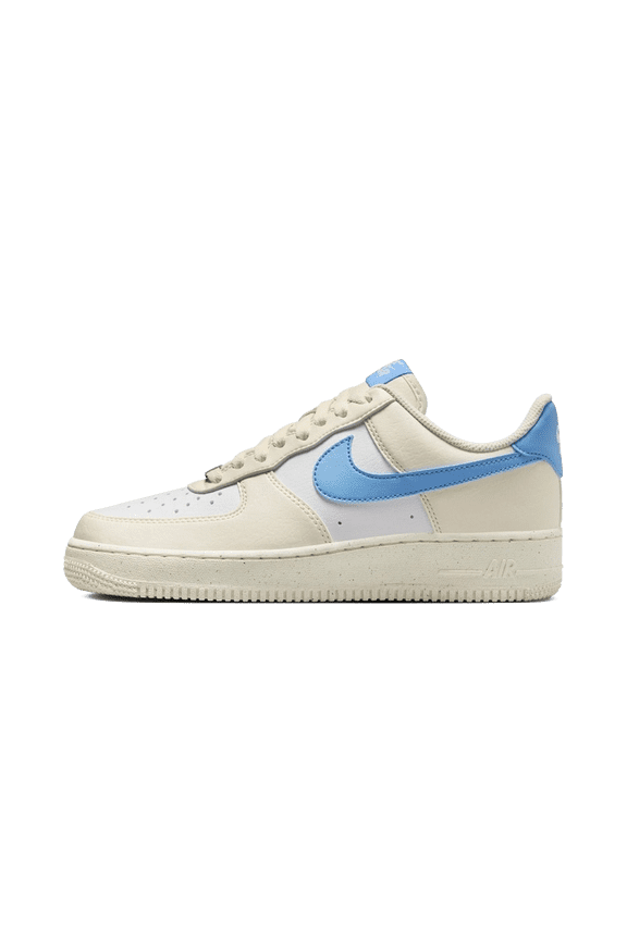 WOMENS Air Force 1 Low '07 Next Nature Womens "Pale Ivory University Blue" DC9486 110 DC9486 110 from Stadium Goods