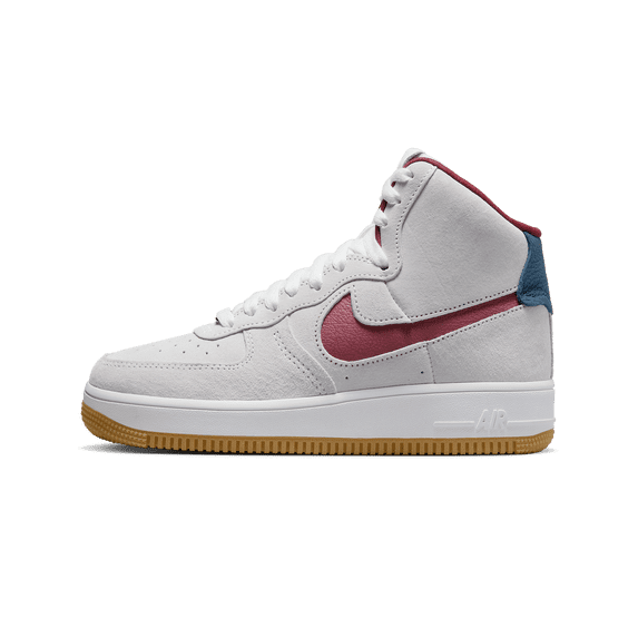 NIKE WOMENS Air Force 1 Sculpt Womens "White/Team Red" DC3590 104 DC3590 104 from Stadium Goods