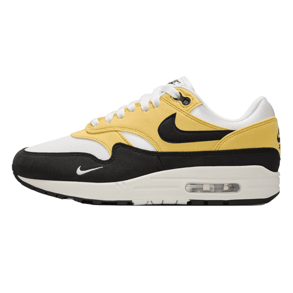 NIKE WOMENS Air Max 1 '87 Womens "Saturn Gold Black" HF1194 700 HF1194 700 from Stadium Goods