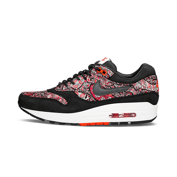 NIKE WOMENS Air Max 1 LIB QS Womens "Liberty Black Paisley" 540855 006 540855 006 from Stadium Goods