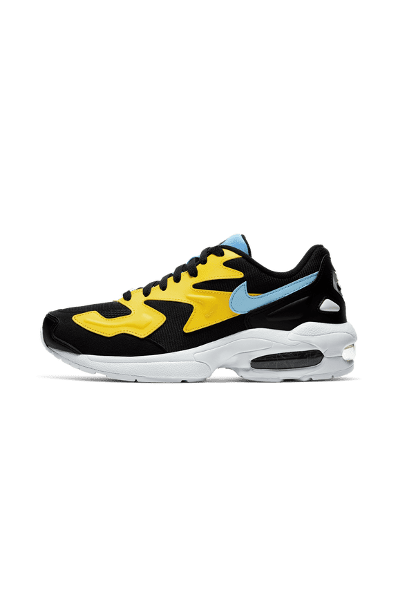 WOMENS Air Max 2 Light Womens "Yellow Light Blue Black" CJ7980 700 CJ7980 700 from Stadium Goods