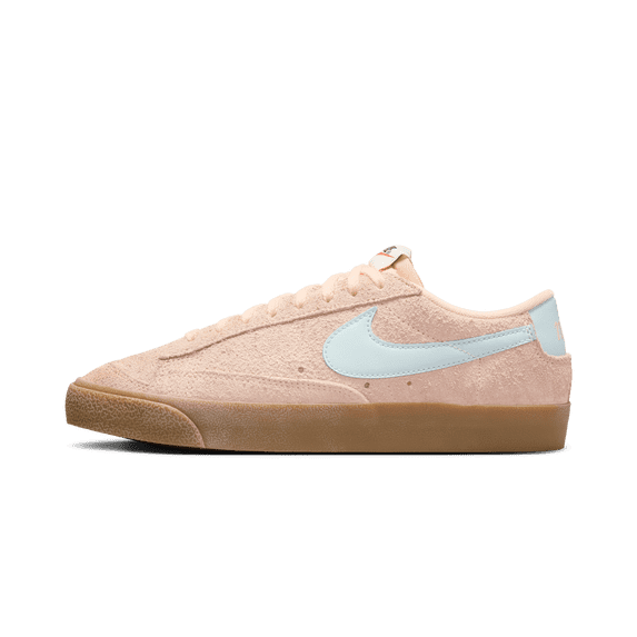 NIKE WOMENS Blazer Low 77 Vintage WMNS "Crimson Tint Glacier Blue" FQ8060 800 from Stadium Goods