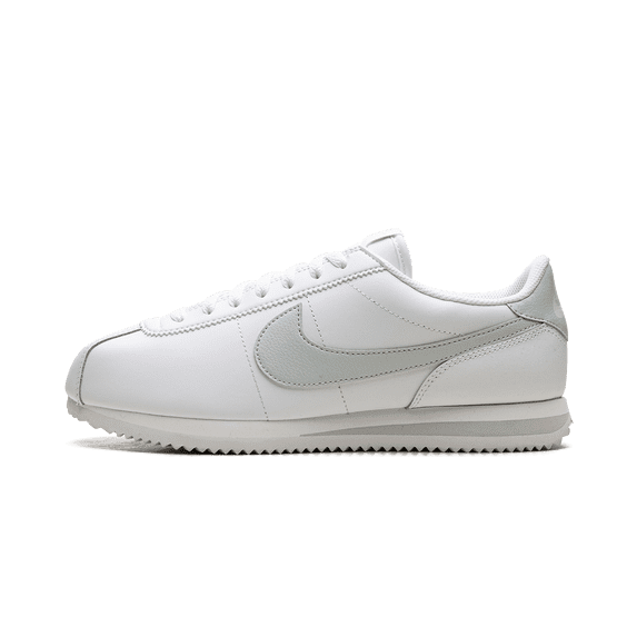 NIKE WOMENS Cortez Leather Womens "Summit White Light Silver" DN1791 106 DN1791 106 from Stadium Goods