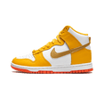 thumbnail image 1 of NIKE WOMENS DUNK HIGH MNS Womens "University Gold" DQ4691 700 DQ4691 700 from Stadium Goods, 1 of 9