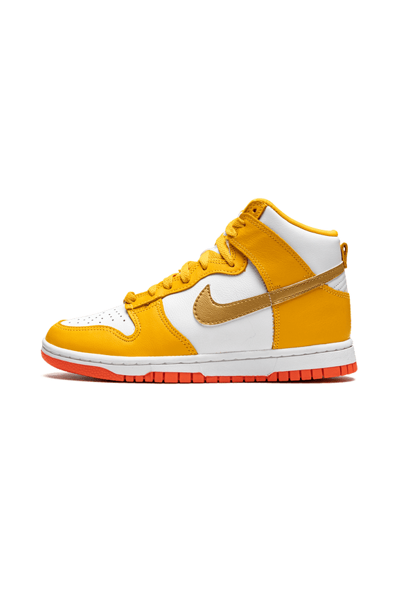 WOMENS DUNK HIGH MNS Womens "University Gold" DQ4691 700 DQ4691 700 from Stadium Goods
