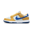 thumbnail image 1 of NIKE WOMENS DUNK LO NEXT NATURE Womens "Wheat Gold Royal" DN1431 700 DN1431 700 from Stadium Goods, 1 of 8