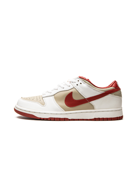 WOMENS DUNK LO PRO MNS Womens "Light Stone Varsity Red" 302517 161 from Stadium Goods