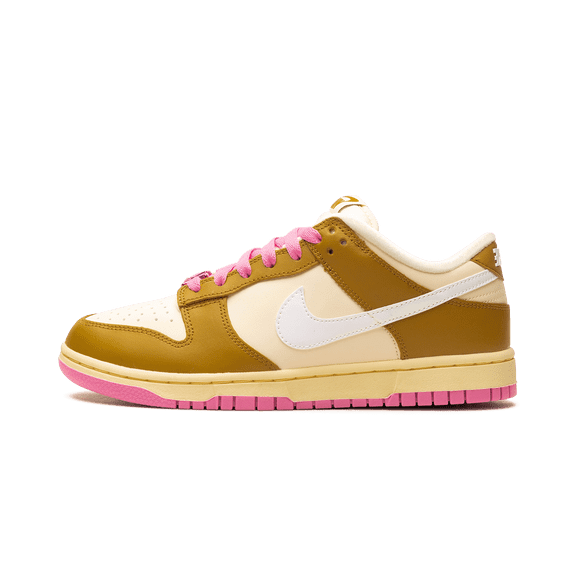 NIKE WOMENS DUNK LO SE WMNS "Dance - Bronzine Pink" FD8683 700 from Stadium Goods