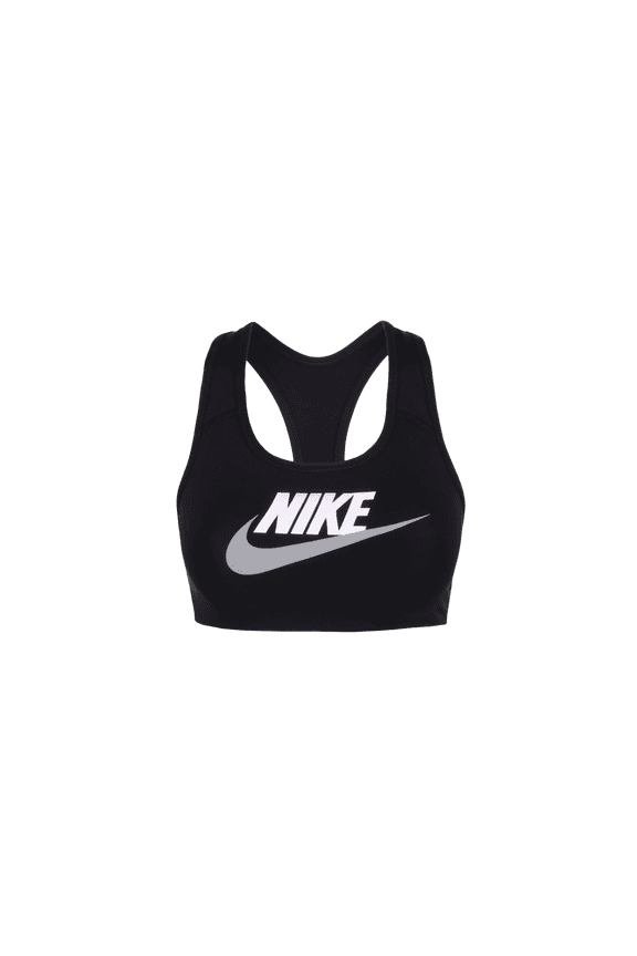 WOMENS Dri-fit Swoosh Medium-support Graphic Sports Bra "Black/White" DM0579 010 DM0579 010 from Stadium Goods