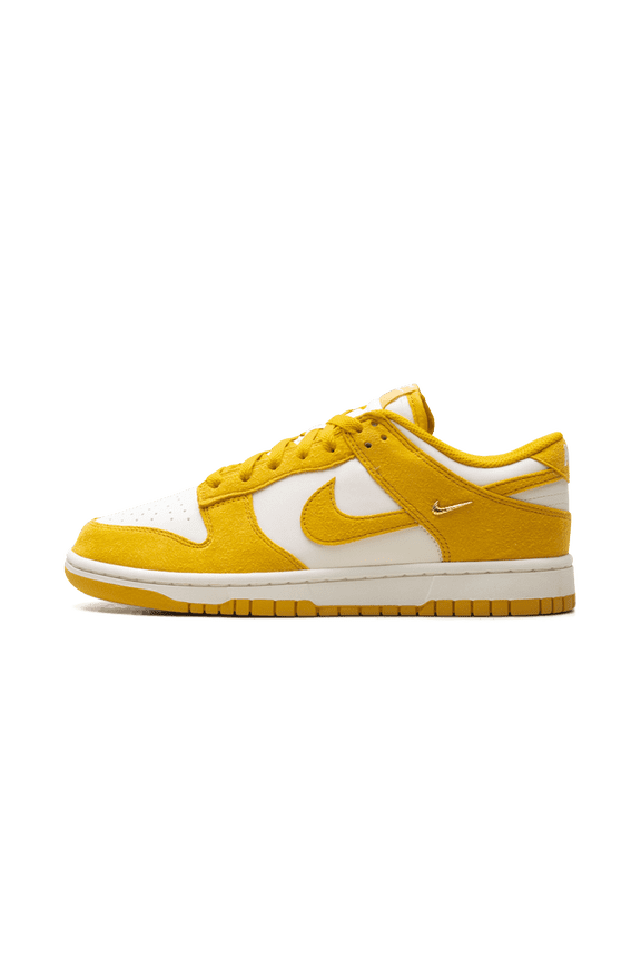 WOMENS Dunk Low Womens "Dark Sulfur Gold Mini Swoosh" IB4417 101 IB4417 101 from Stadium Goods