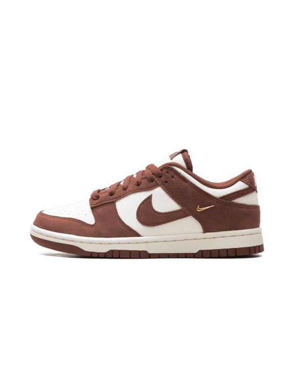 WOMENS Dunk Low Womens "Red Sepia Gold Mini Swoosh" IB4417 104 IB4417 104 from Stadium Goods
