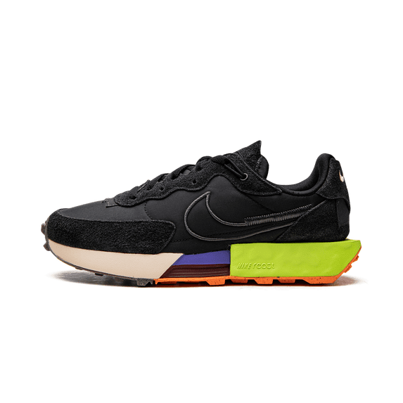NIKE WOMENS FONTANKA WAFFLE Womens "Black Volt" DC3579 001 from Stadium Goods