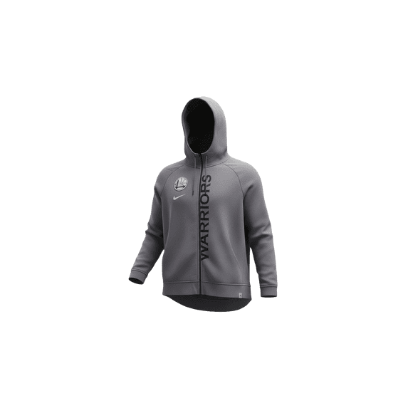 NIKE WOMENS NBA Golden State Warriors Hoodie Full Zipper Womens "Gray" 862220 036 862220 036 from Stadium Goods