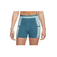 thumbnail image 1 of NIKE WOMENS PRO HIGH-WAISTED 3" TRAINING SHORTS WITH POCKETS Womens "Aqua/White" DX0059 440 DX0059 440 from Stadium Goods, 1 of 3