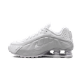 thumbnail image 1 of NIKE WOMENS Shox R4 Womens "White Metallic Platinum" HF5076 100 HF5076 100 from Stadium Goods, 1 of 8