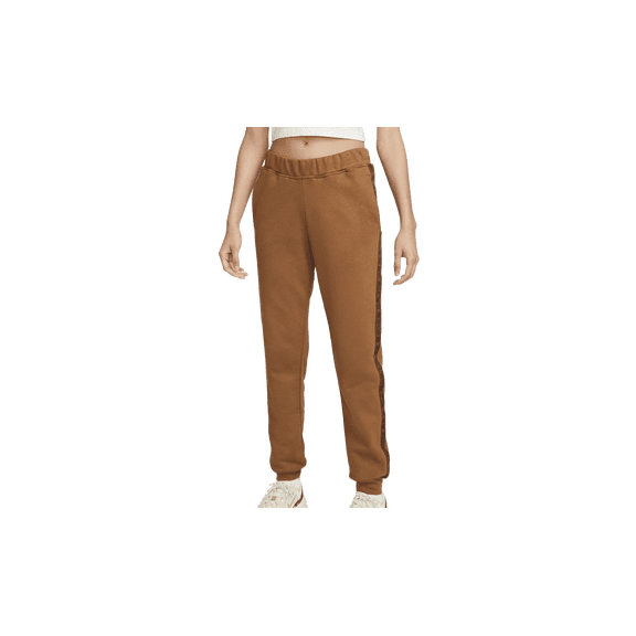 NIKE WOMENS Sportswear Essential Womens Fleece Pants "Ale Brown/Cacao Wow" FQ6255 270 FQ6255 270 from Stadium Goods