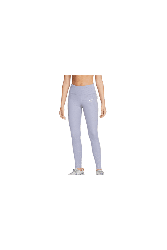 WOMENS Women's Reflective Print Running Leggings "Indigo Haze/Cave Purple" DD6803 519 DD6803 519 from Stadium Goods