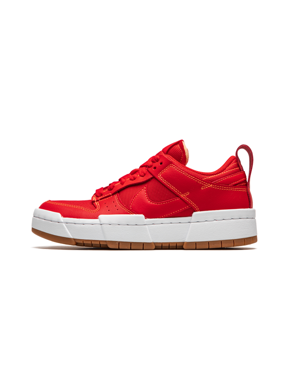 WOMENS Womens Dunk Low Disrupt "University Red" ck6654 600 ck6654 600 from Stadium Goods