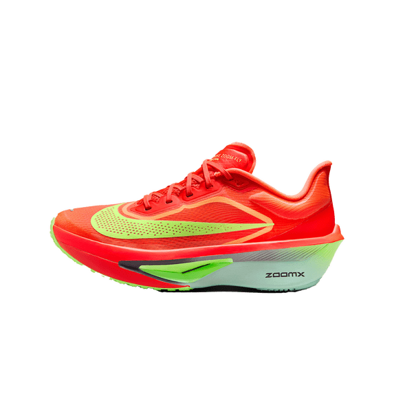 NIKE WOMENS Zoom Fly 6 Wmns "Bright Crimson Lime Blast" FN8455 601 FN8455 601 from Stadium Goods