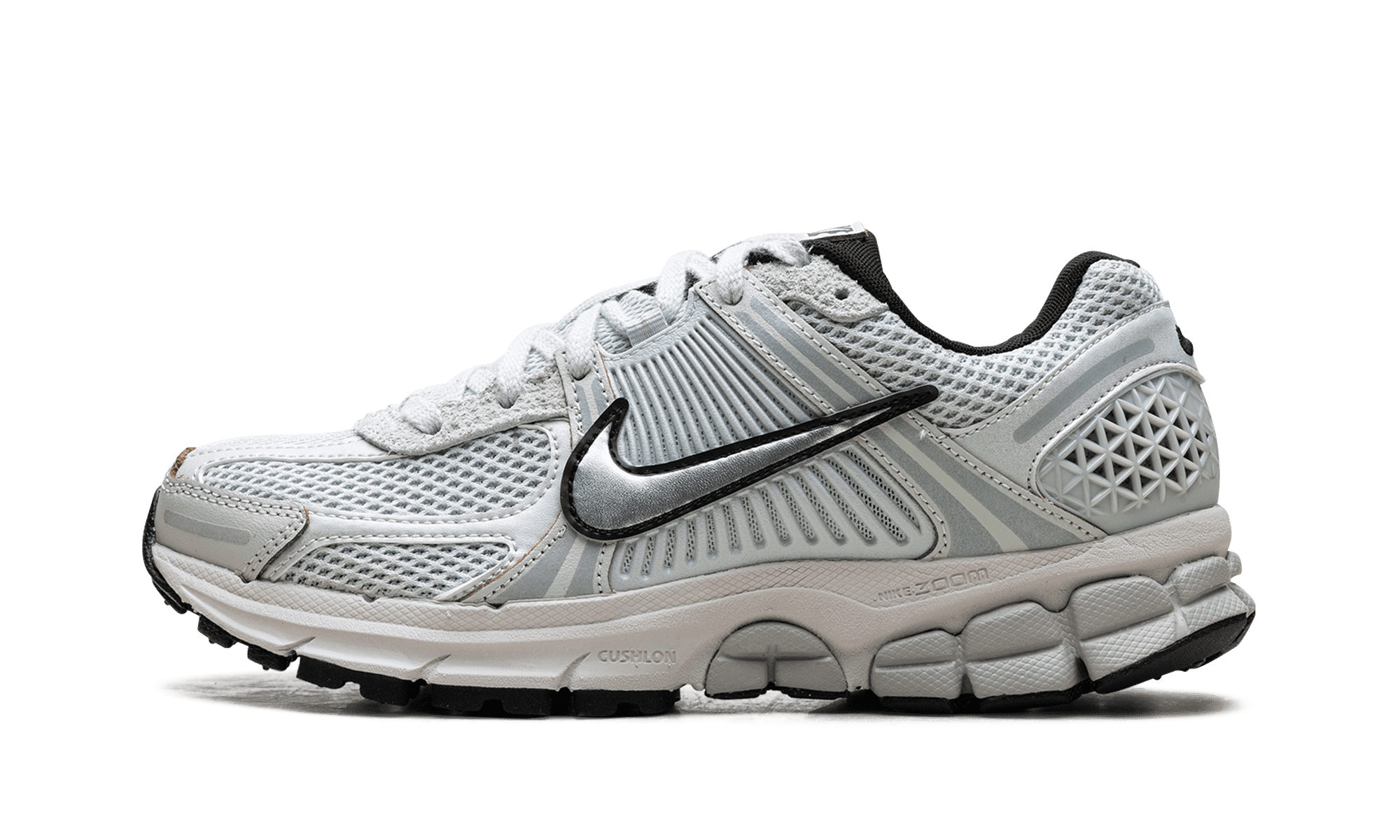 NIKE WOMENS Zoom Vomero 5 WMNS "Light Silver Chrome" FN6742 001 from Stadium Goods