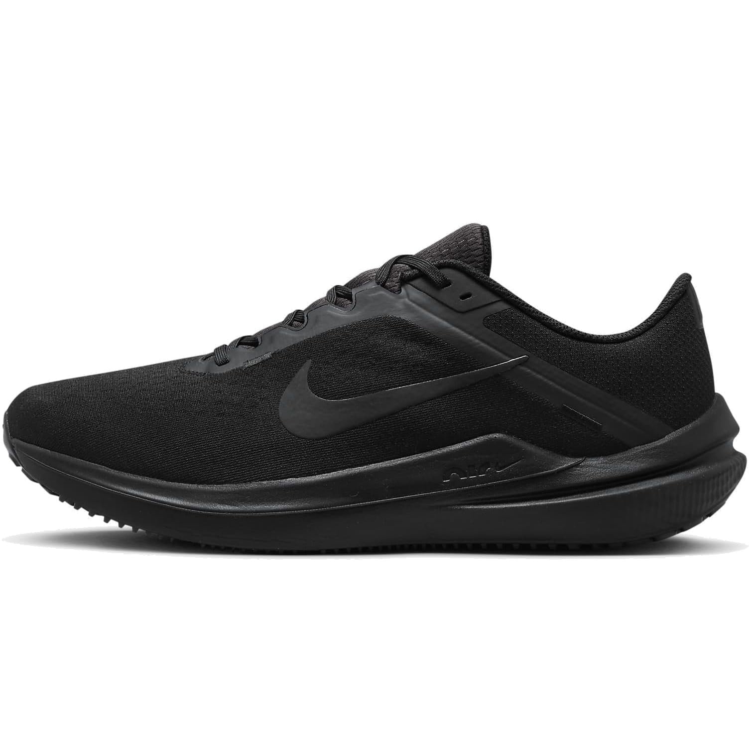 NIKE Winflo 10 Men's Trainers Sneakers Shoes, Black Black Anthracite Black, 13