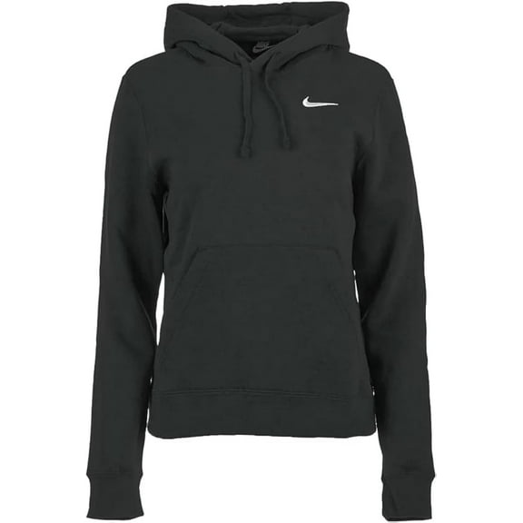 Nike Womens Pullover Fleece Hoodie Black, XXX-Large