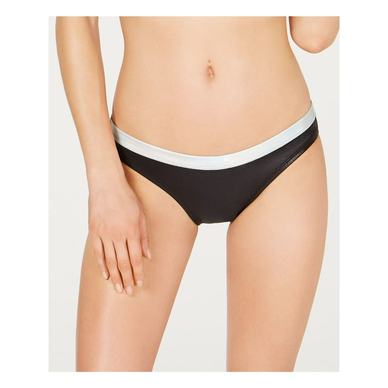 Nike moderate coverage bikini bottoms top