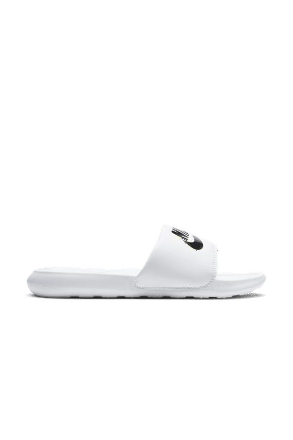 Women's Slipper, White Black White, 7