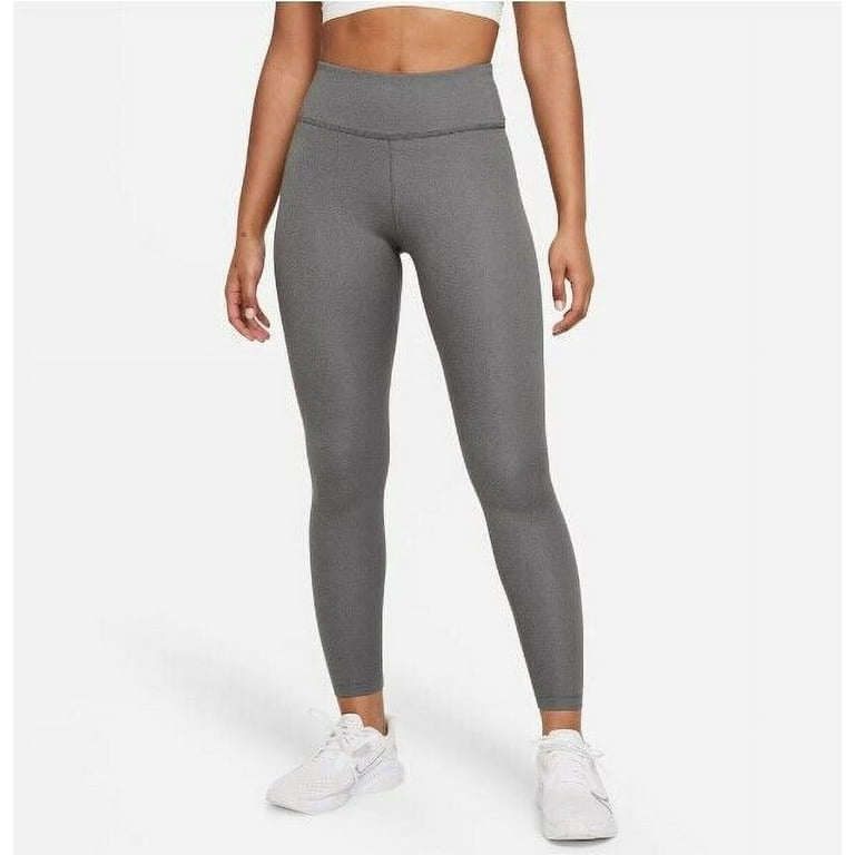 NIKE Women’s Therma-Fit One Mid rise Legging Color Heather Grey Size XS