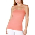 thumbnail image 1 of NIKIBIKI Premium Classic Camisole – Women Basic Seamless Cami & Tank Top (One Size, Sunkist coral), 1 of 1