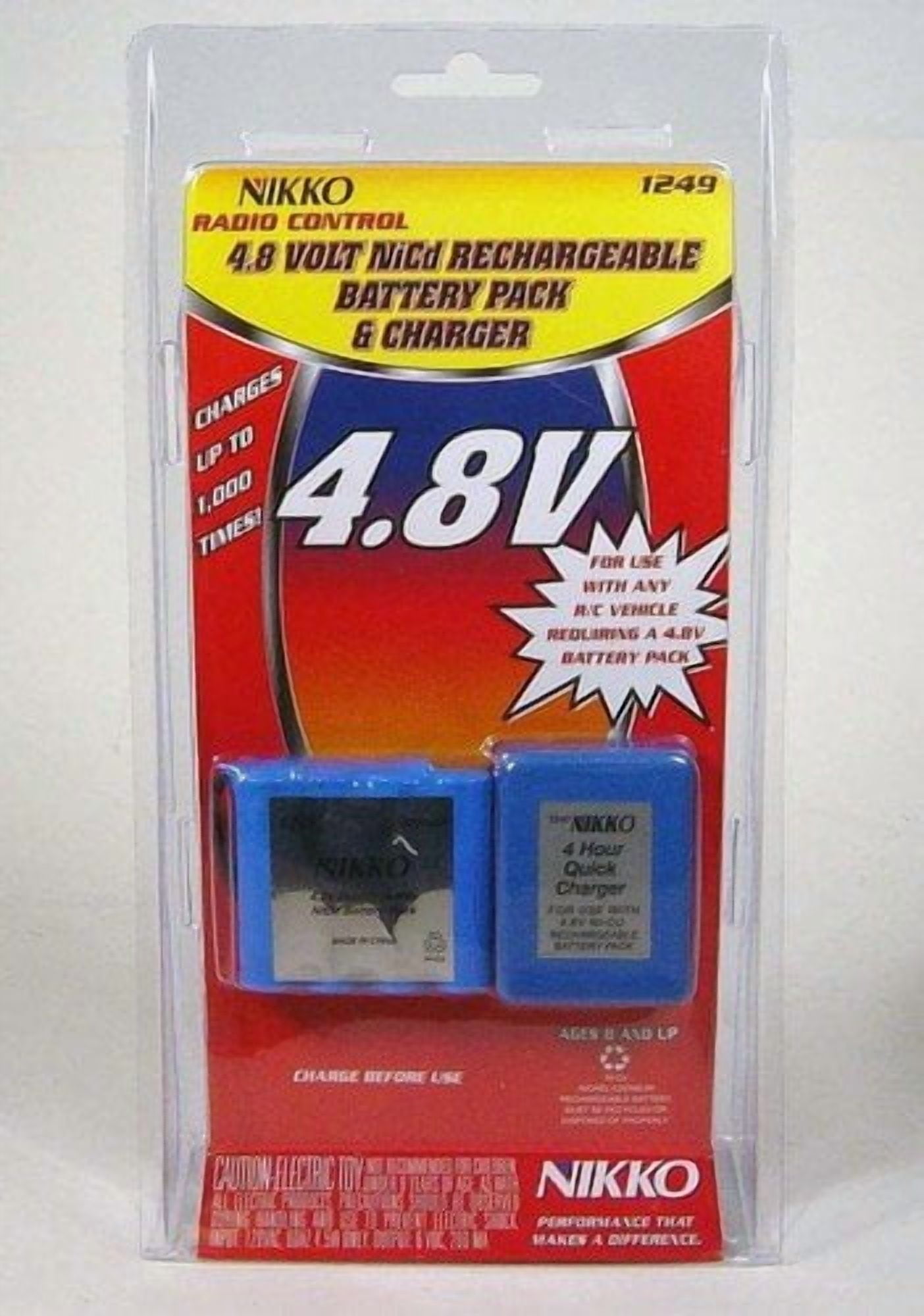 Nikko 4.8V Battery Pack & Charger