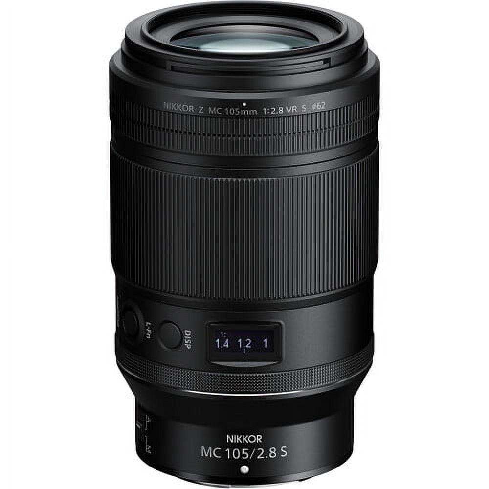 NIKKOR DSLR Camera Z MC 105mm f/2.8 VR S - Lightweight Macro Lens with ...