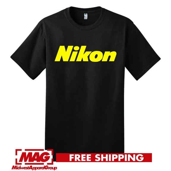 NIKON PHOTOGRAPHY T-SHIRT Photo Camera Photographer Picture Shirt Tee Tshirt Len