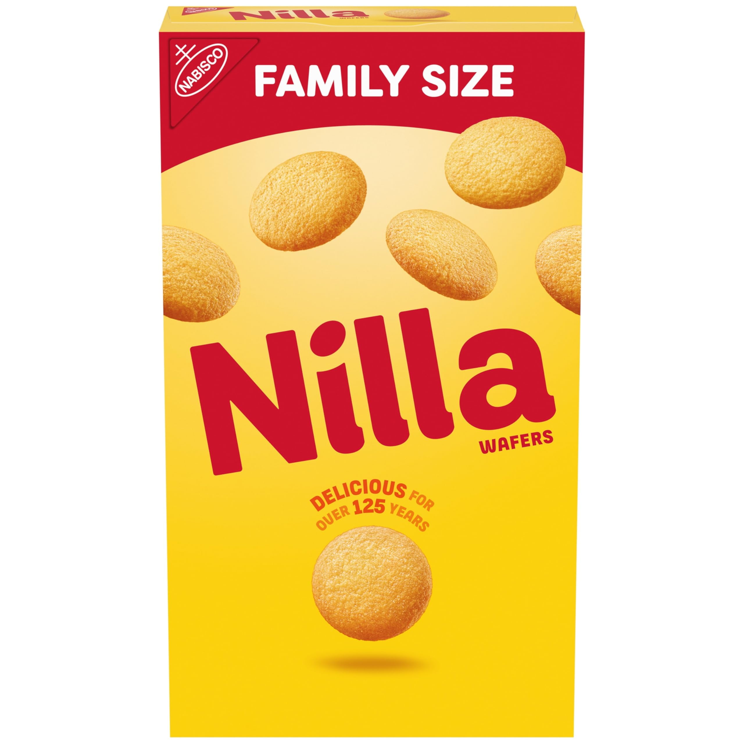 NILLA Wafers Cookies, Vanilla IRF13 Wafers, Family Size, 15 oz