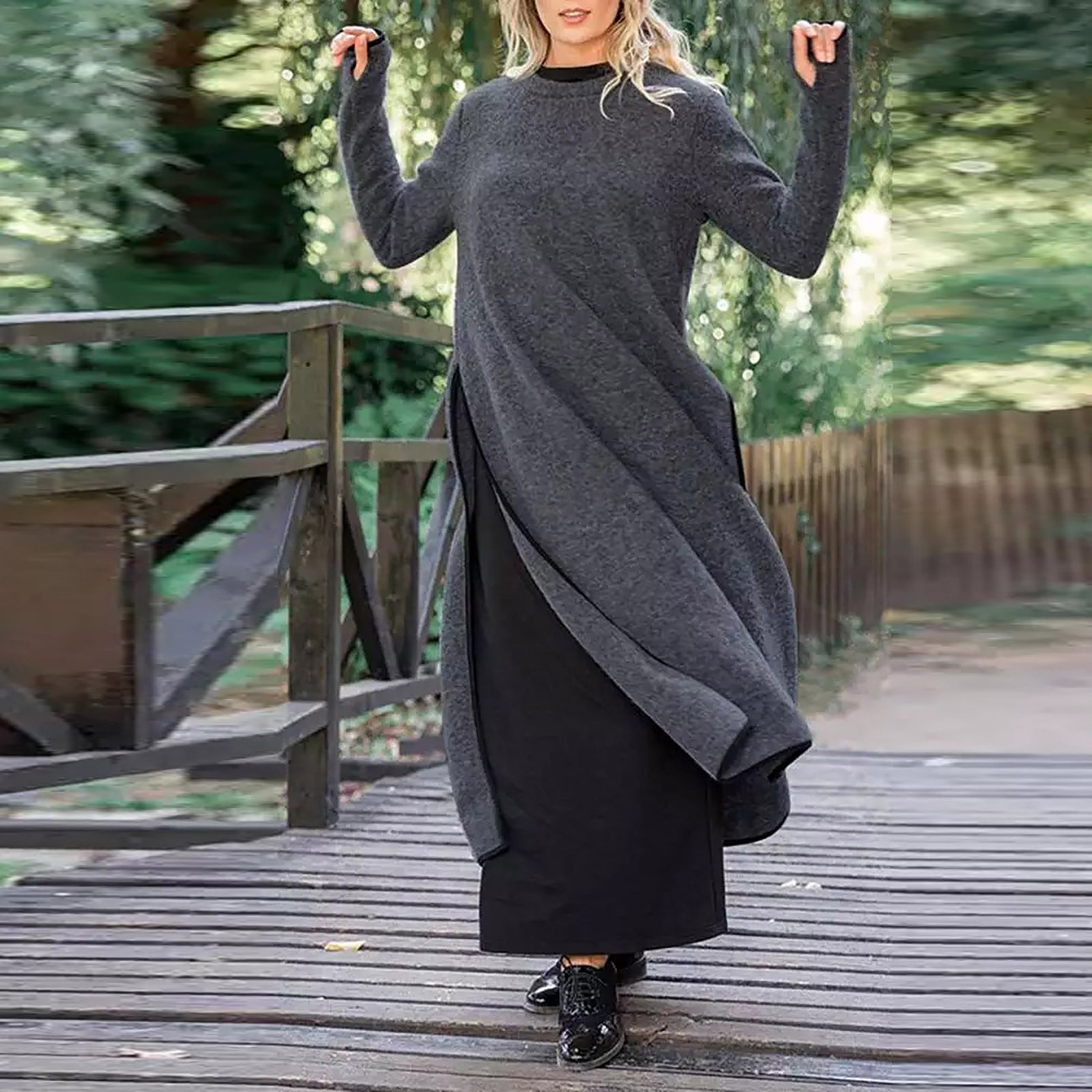 Oversized Sweater Sweater Dress Plus Size Clothing Wool 