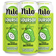 NILO Soursop Juice | 100% Real Guanabana Soursop Graviola | NO Sugar added | NOT From Concentrate | 10.8 oz (Pack of 12)