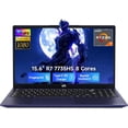 thumbnail image 1 of NIMO 2026 15.6" Laptop, AMD R7 7735HS Up to 4.75GHz, Beat i7-12650H) 16GB DDR5 RAM 512GB SSD Gaming Laptop with Radeon 680M GPU,FHD Display, 180° View, Backlit KB, Type C, 1 of 7