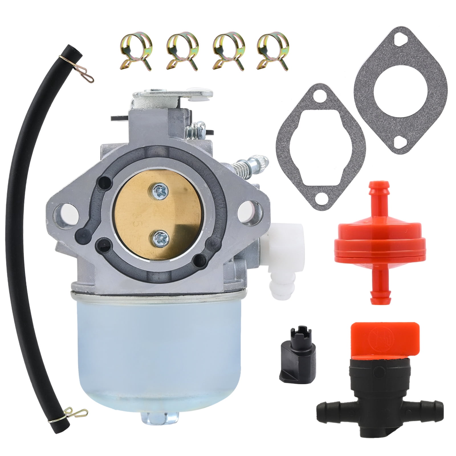 NIMTEK 499158 Carburetor With Gasket Replacement For Briggs & Stratton ...