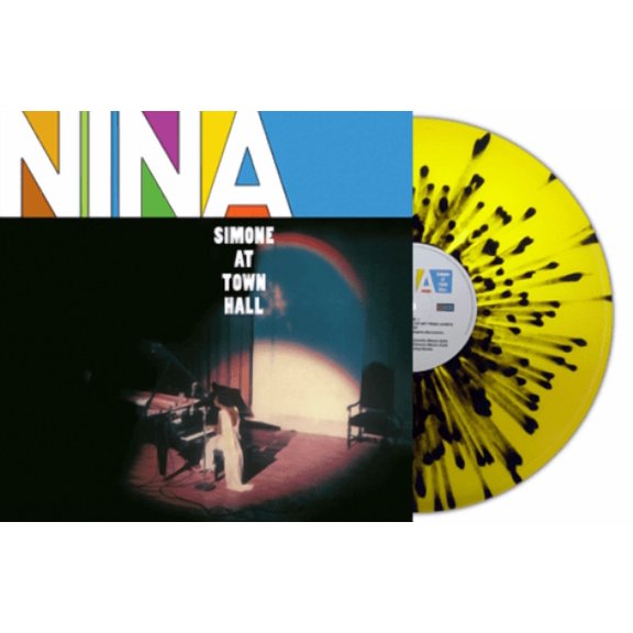 NINA SIMONE - Nina Simone At Town Hall (Yellow/Black Splatter Vinyl) LP