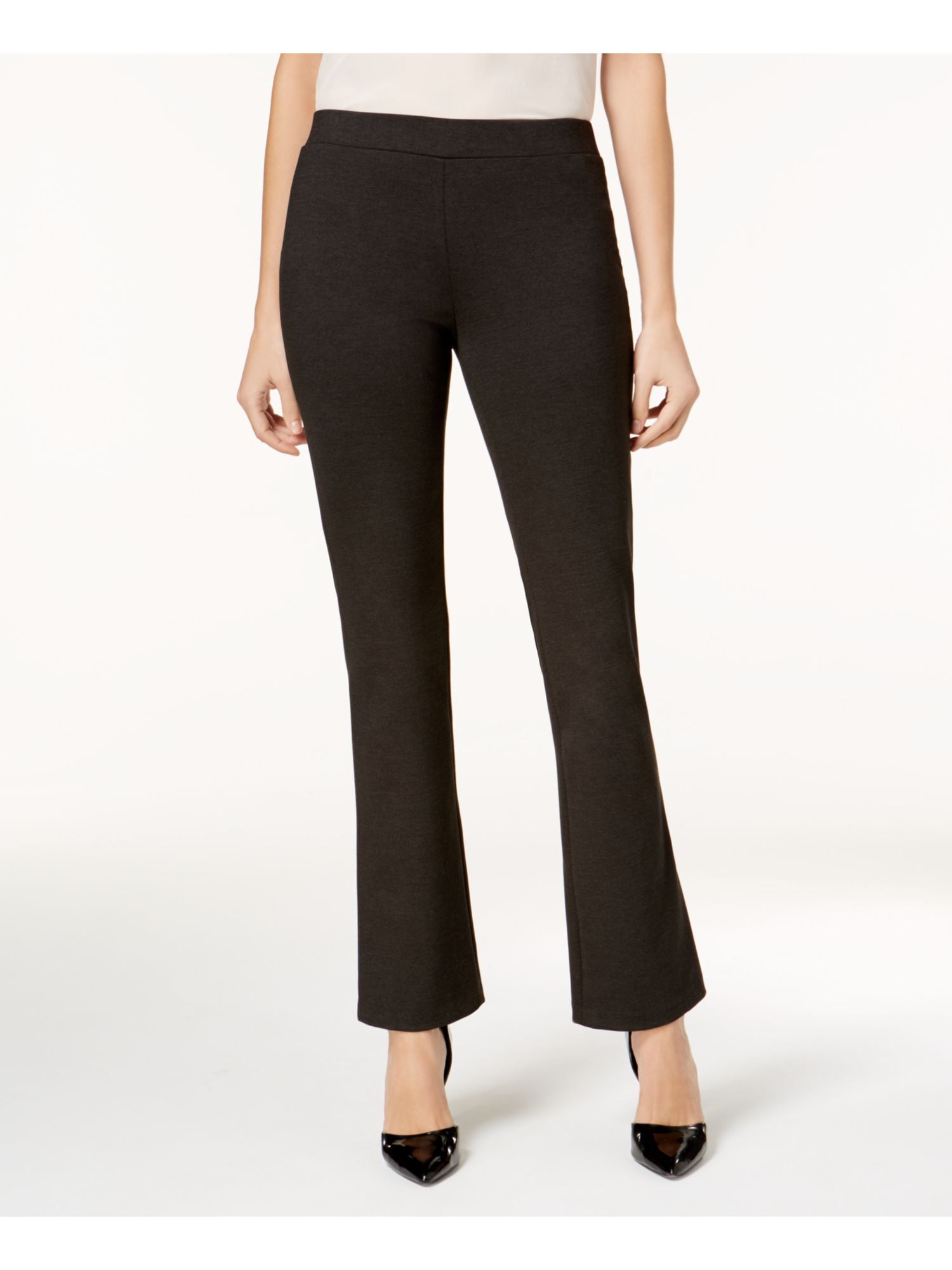 NINE WEST $79 Womens New 1307 Gray Wear To Work Pants 4 B+B