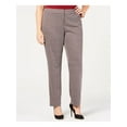 thumbnail image 1 of NINE WEST Womens Black Herringbone Straight leg Wear To Work Pants Plus  Size: 16W, 1 of 4