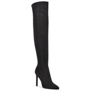 NINE WEST Womens Black Comfort Tacy Pointed Toe Stiletto Zip-Up Dress Boots 9.5 M