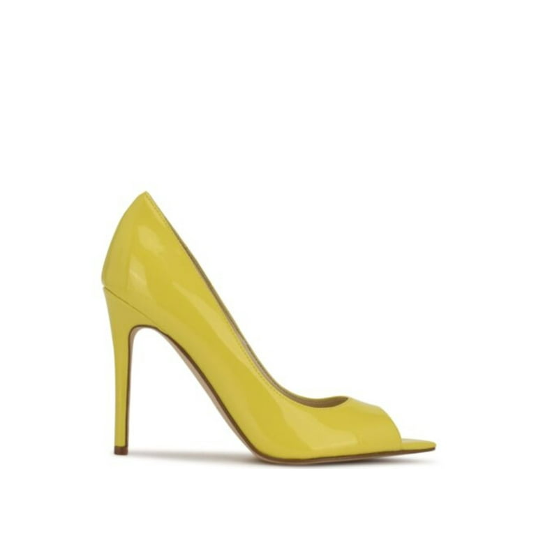 Nine west yellow pumps deals