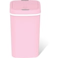 thumbnail image 1 of Ninestars NPT-16-1PK Automatic Touchless Motion Sensor Diaper Pail, Pink, 1 Count, 1 of 7