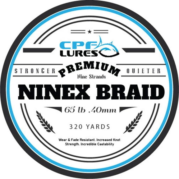 NINEX No Fade Braid Black